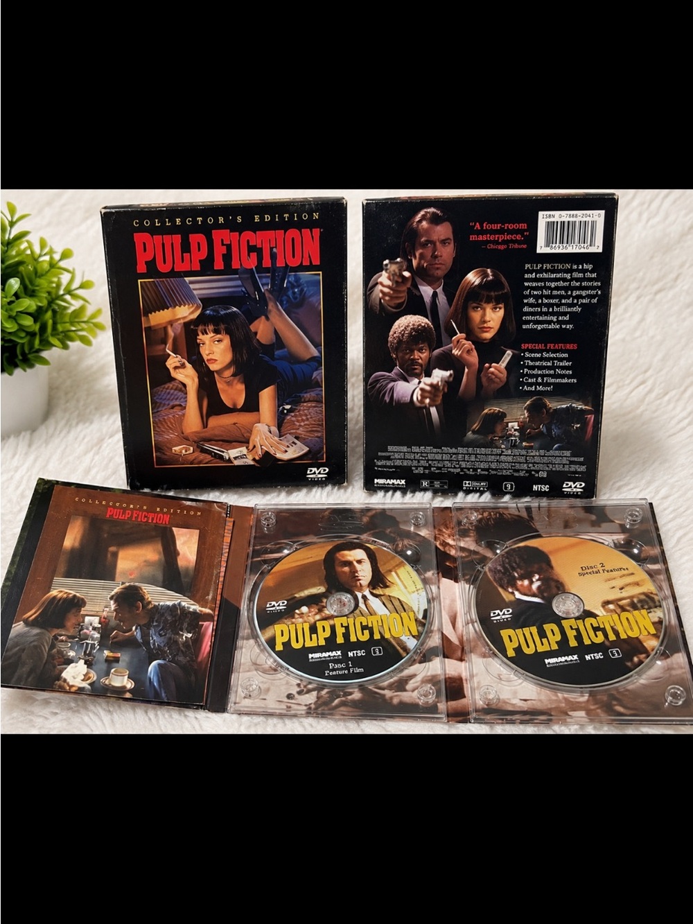 Pulp Fiction Collector’s Edition 2-Disc DVD Quentin Tarantino Mirama